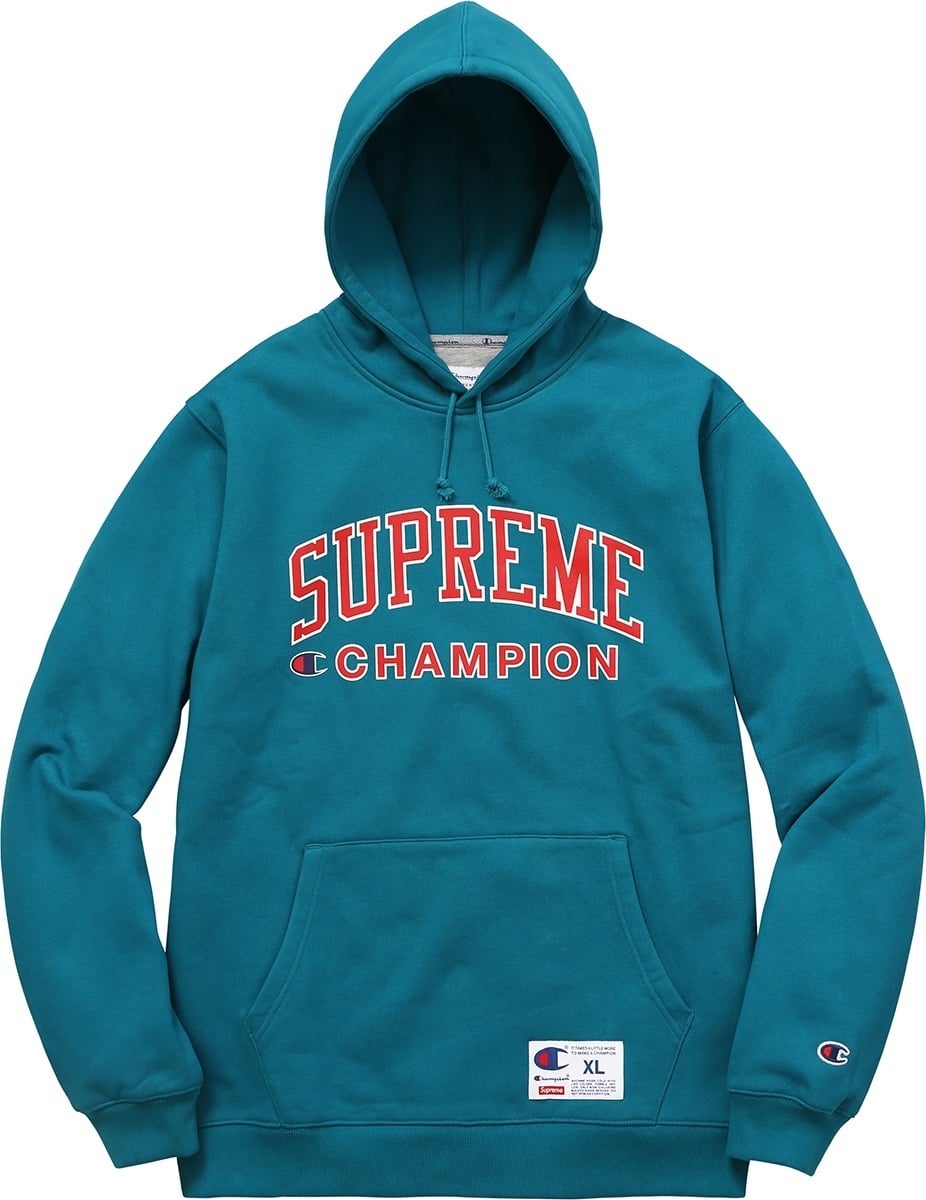 Supreme®/Champion® Hooded Sweatshirt view 2